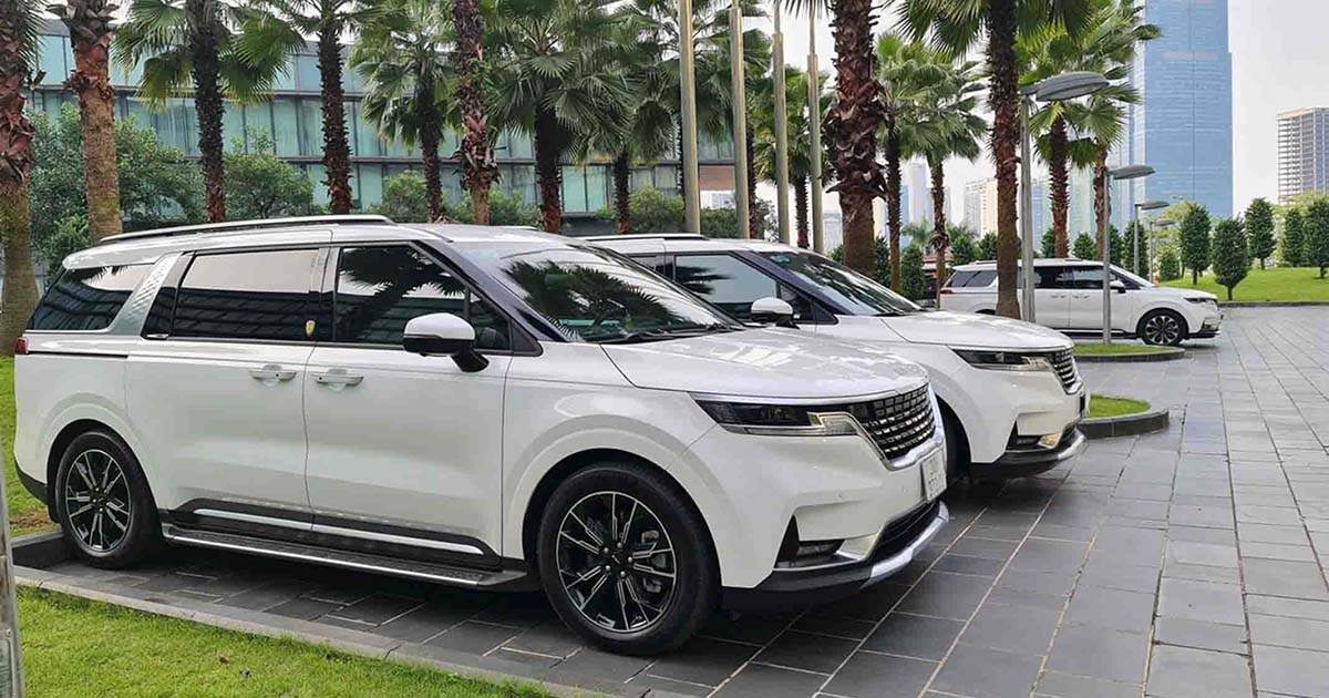 Thuê Xe KIA Carnival Sedona Bắc Giang – Sang Trọng, Tiện Nghi Cao Cấp