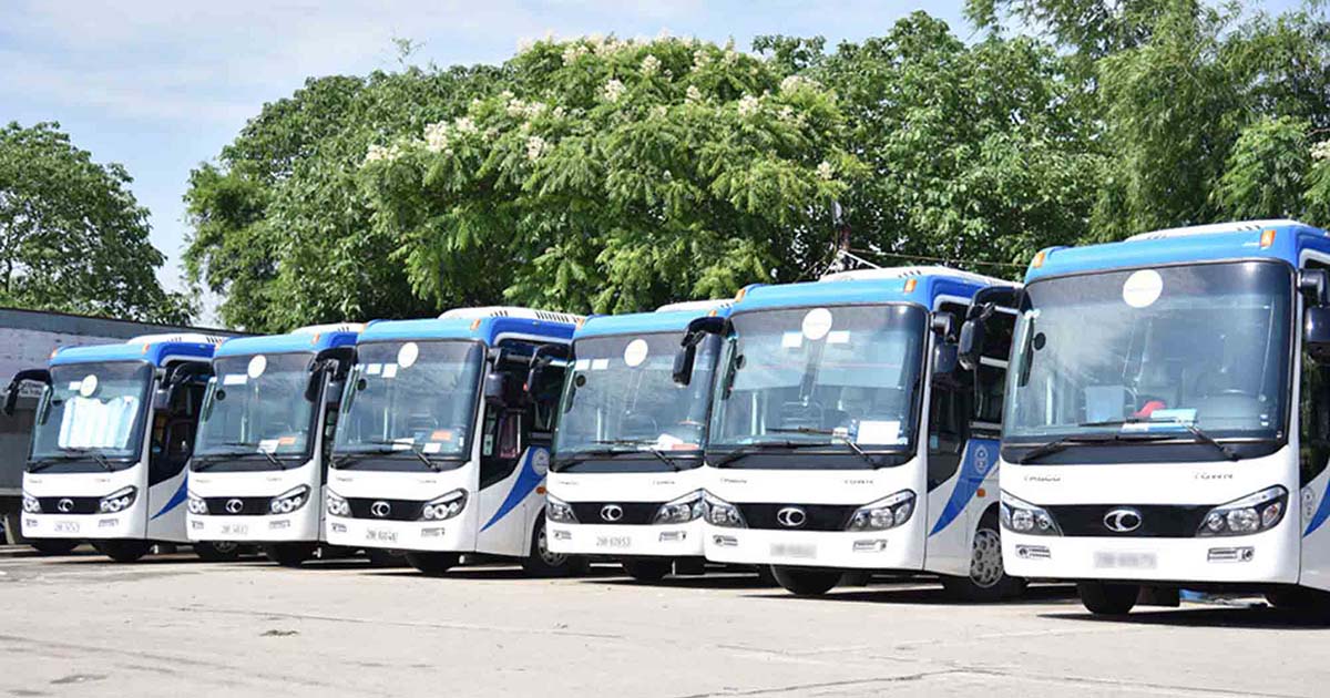 Thuê Xe 45 Chỗ Bắc Giang – Phục Vụ Đoàn Đông, Đúng Lịch Trình, An Toàn